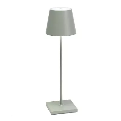 Ailati Stolná LED lampa s batériou, prenosná zelená