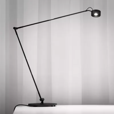 Absolut/ Radius Stojaca LED lampa Basica 930 E s konzolou čierna