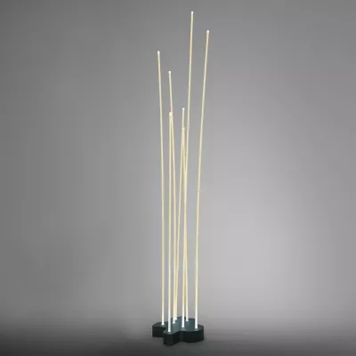 Artemide Dizajnová stojaca lampa Artemide Reeds diódy LED