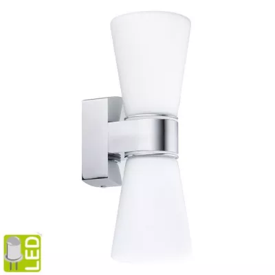 SAPHO - CAILIN nástěnné svítidlo G9-LED,2x2,5W, 230V, IP44, chrom (94989)