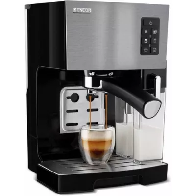 Espresso SENCOR SES 4050SS poloautomatické