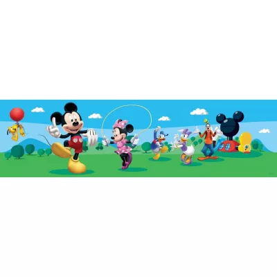 AG Art Samolepiaca bordúra Mickey Mouse a jeho priatelia, 500 x 14 cm