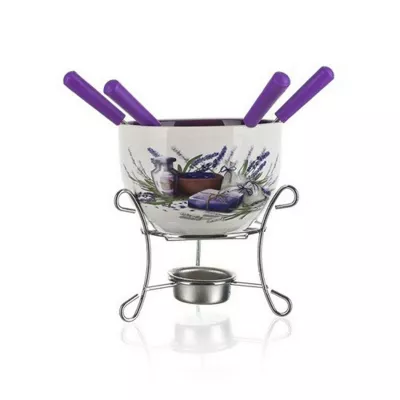 Banquet LAVENDER 6-dielny set na fondue