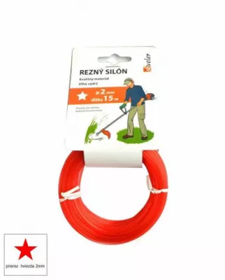 Silón rezný HVIEZDA 2,0 mm/15 m