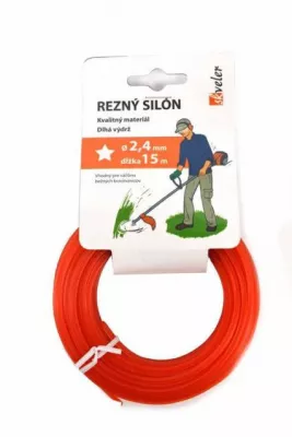 Silón rezný HVIEZDA 2,4 mm/15 m