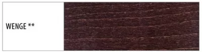 Drewmax Jednolôžková posteľ - masív LK183 | 100 cm buk Morenie: Wenge