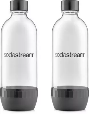 SODASTREAM SODASTREAM fľaša 1l grey 2ks